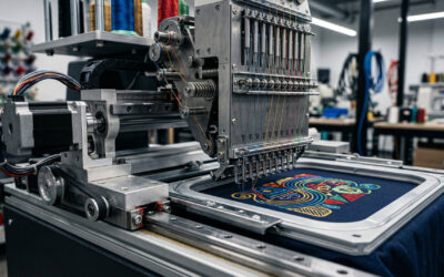 Ingeniería y precisión: ¿Cómo funciona realmente una máquina de bordado industrial?